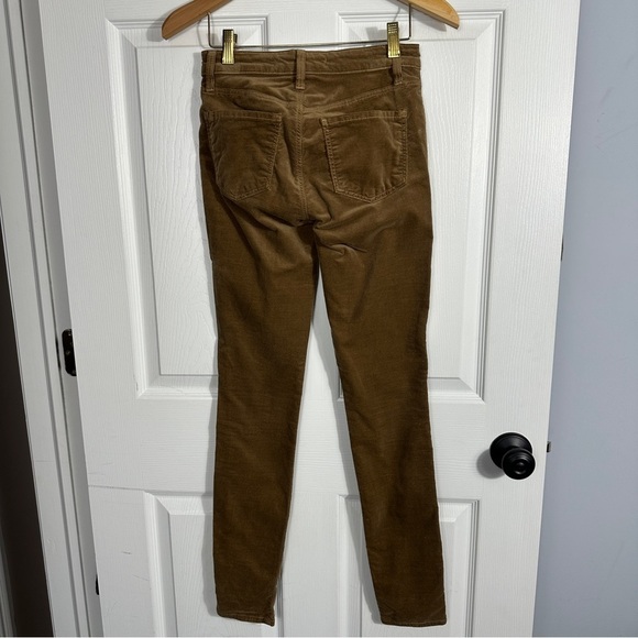 J Brand sz 24 velvet skinny pants, color "Vienna," stretchy, fall, autumn - Picture 6 of 10